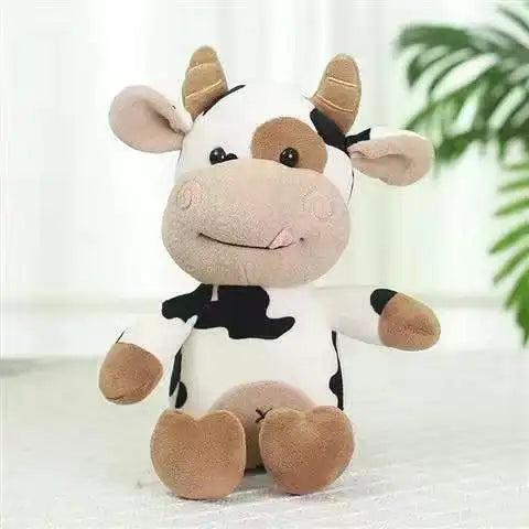 Boneca de Pelúcia Vaca 26cm - Presente Encantador