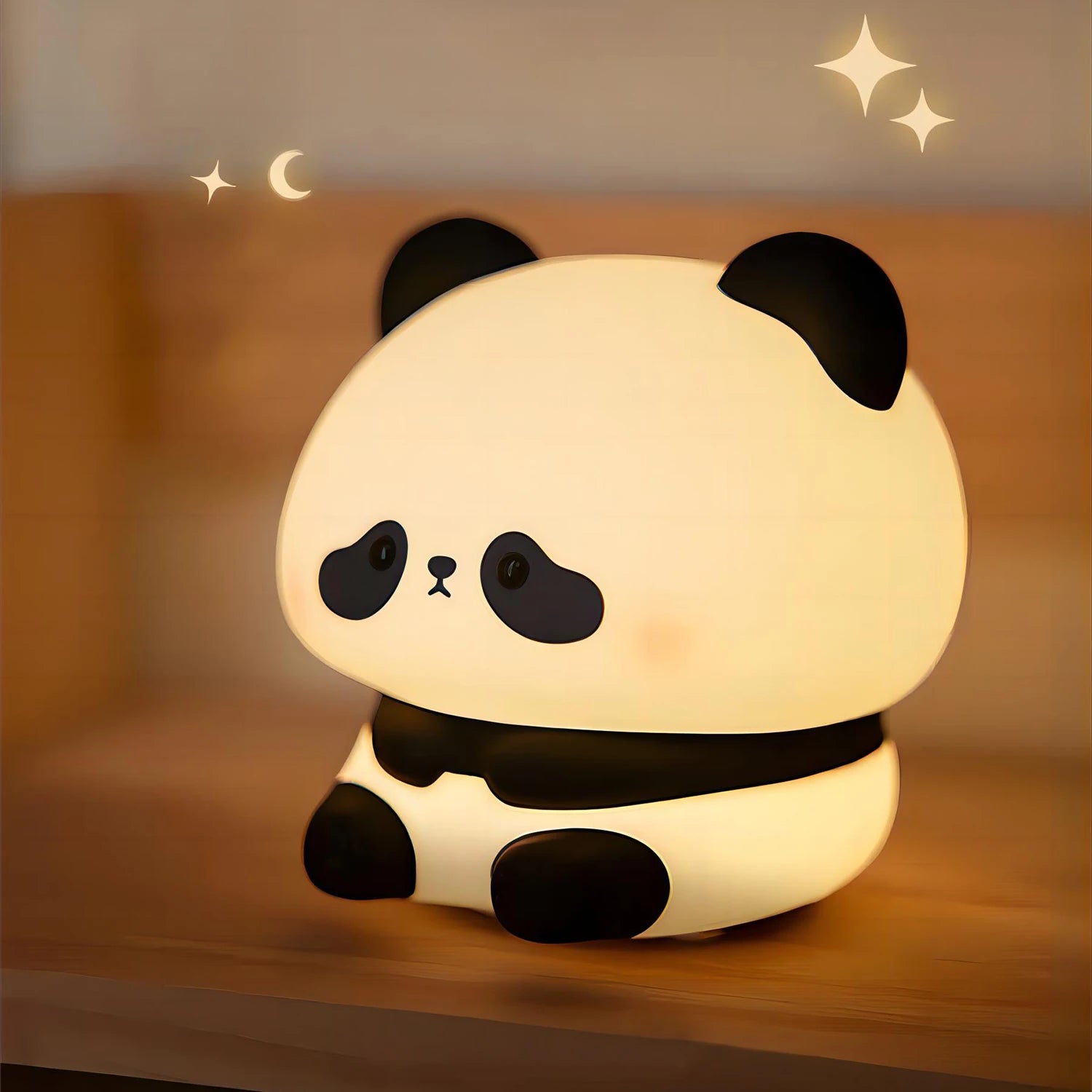 Luzes noturnas led fofas de ovelha panda coelho lâmpada de silicone recarregável usb cronometragem decoração de cabeceira crianças bebê luz noturna presente de aniversário